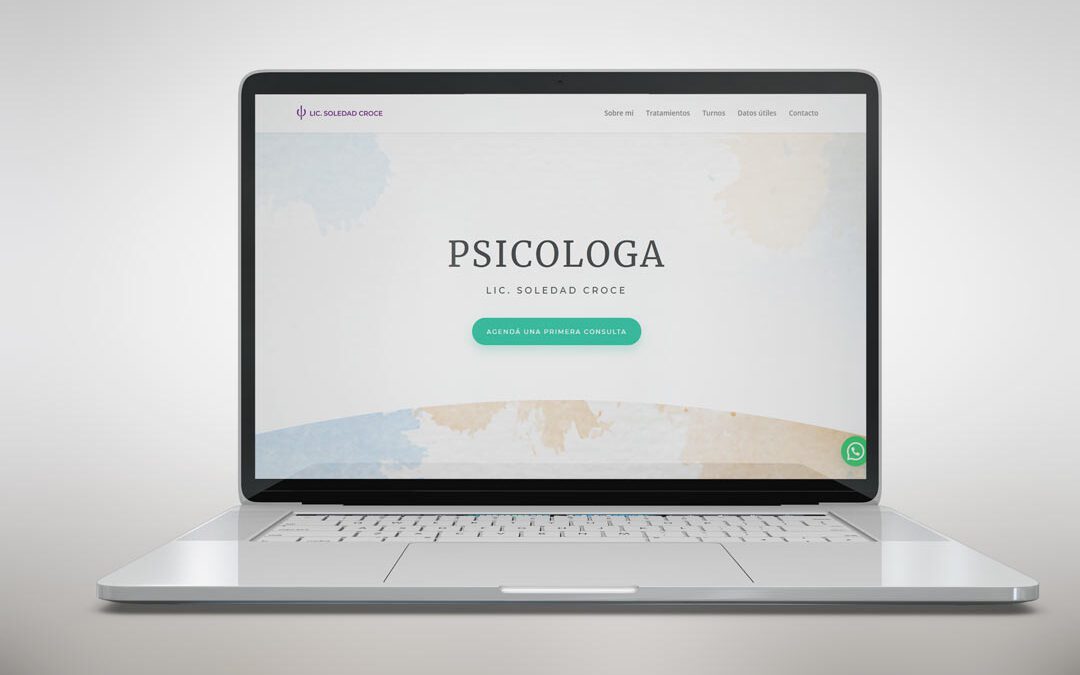 Pagina Web Lic. Soledad Croce